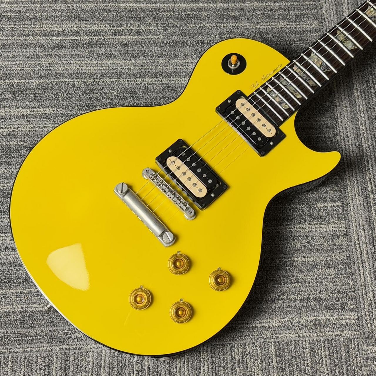 Gibson Tak Matsumoto Les Paul Standard Canary Yellow 2018【現物