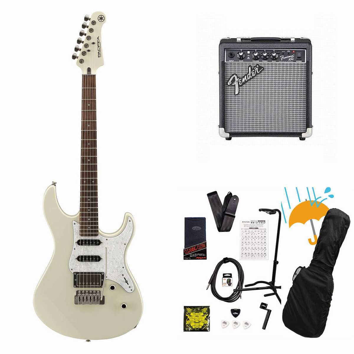 YAMAHA Pacifica PAC612VIIX VWH (ヴィンテージホワイト) Fender 10W