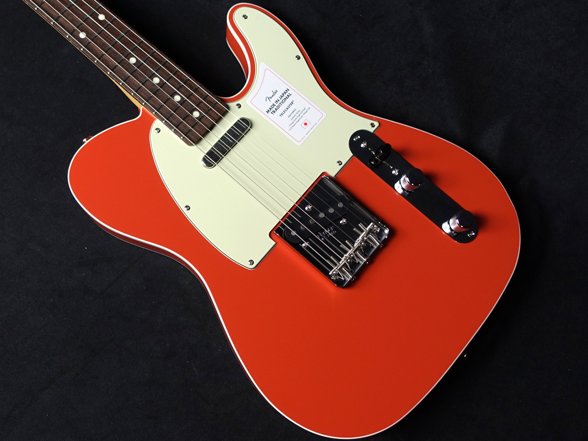 Fender Made in Japan Traditional 60s Telecaster Custom Fiesta Red