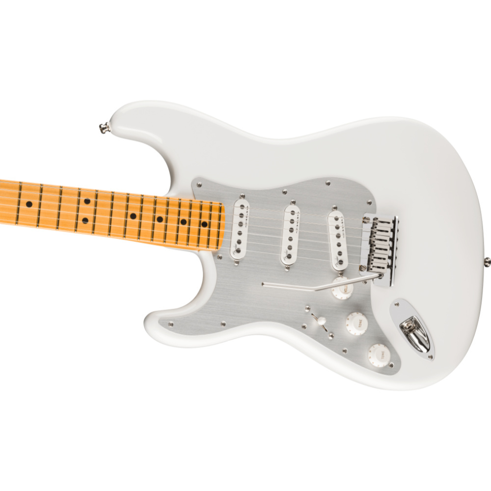 Fenderストラト　レフティボディ（アッセンブリー付き） 1967 Fender Mustang, Olympic White | The Music Emporium
