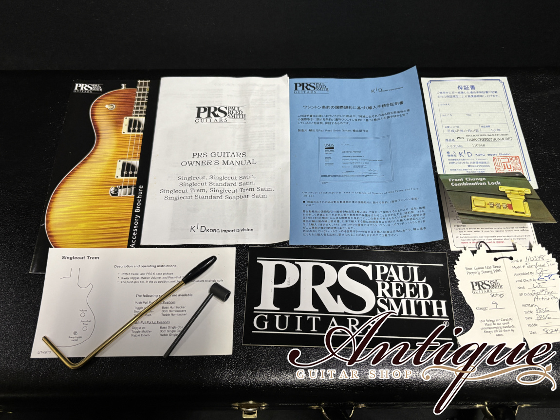 Paul Reed Smith(PRS) 20th Anniversary Artist Package Singlecut