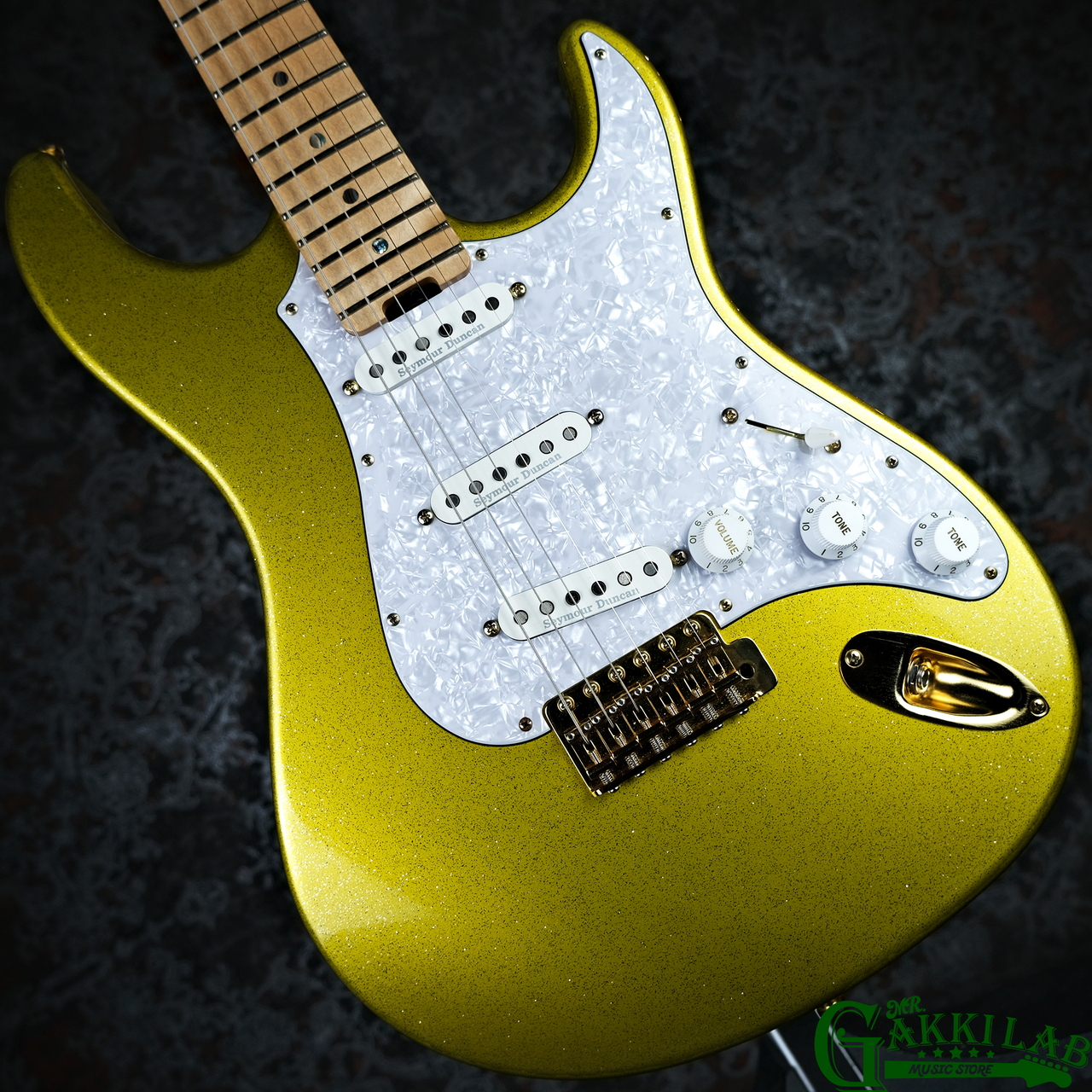 ESP SNAPPER Ohmura Custom -Eclipse Gold-【現物画像】（中古）【楽器