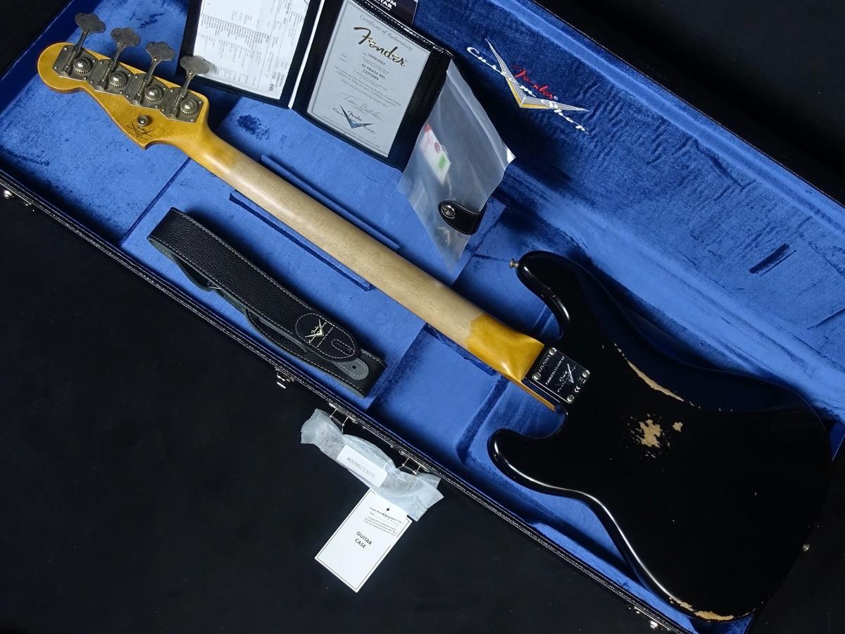 Fender Custom Shop 1962 Precision Bass Relic Aged Black（新品特価