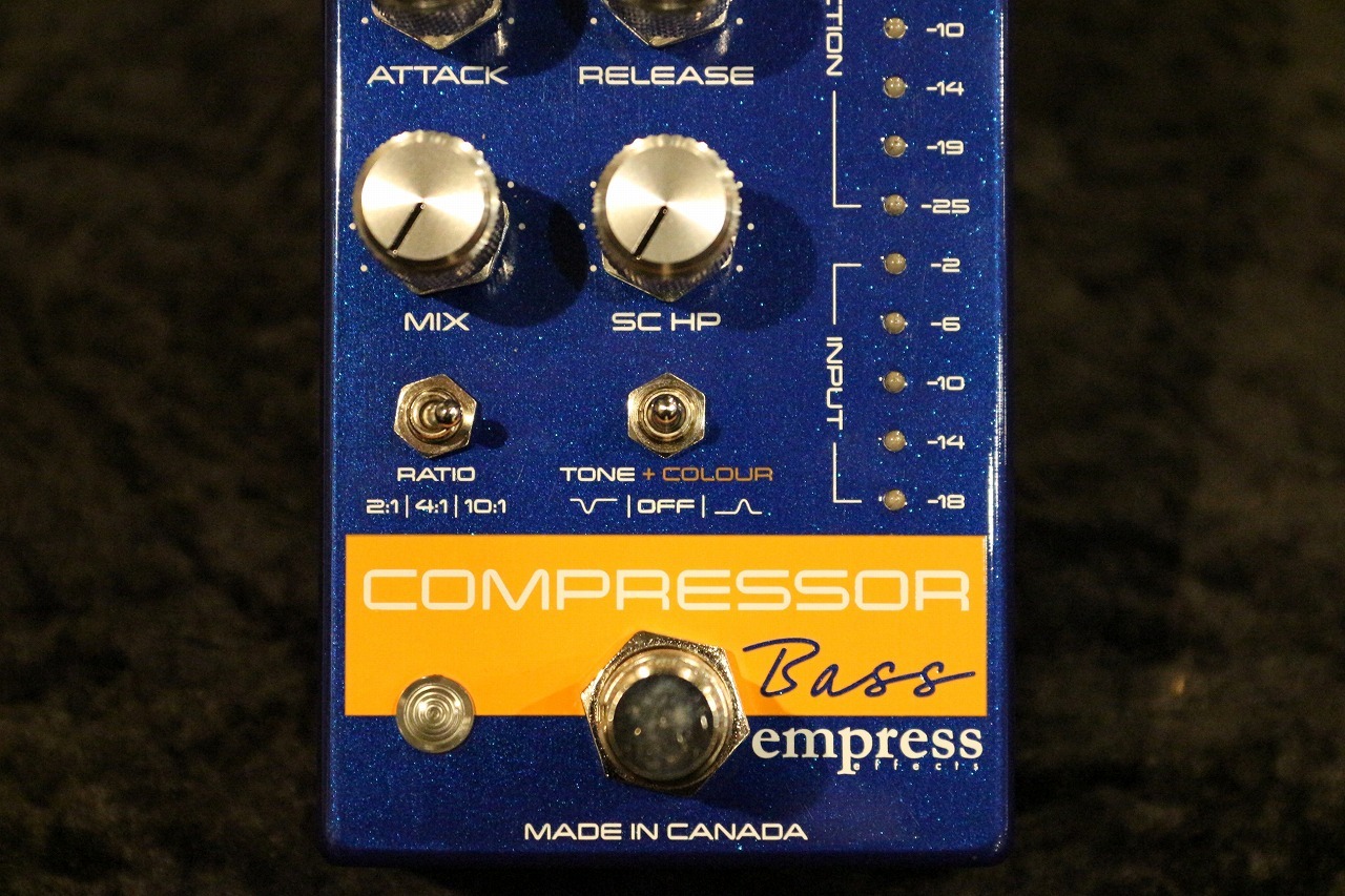 Empress Effects Bass Compressor Blue【1176系ベース用