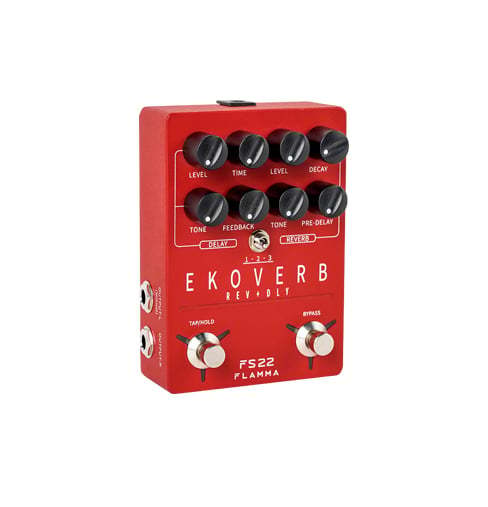 FLAMMA FS22 EKOVERB Delay + Reverb Pedal フランマ ディレイ