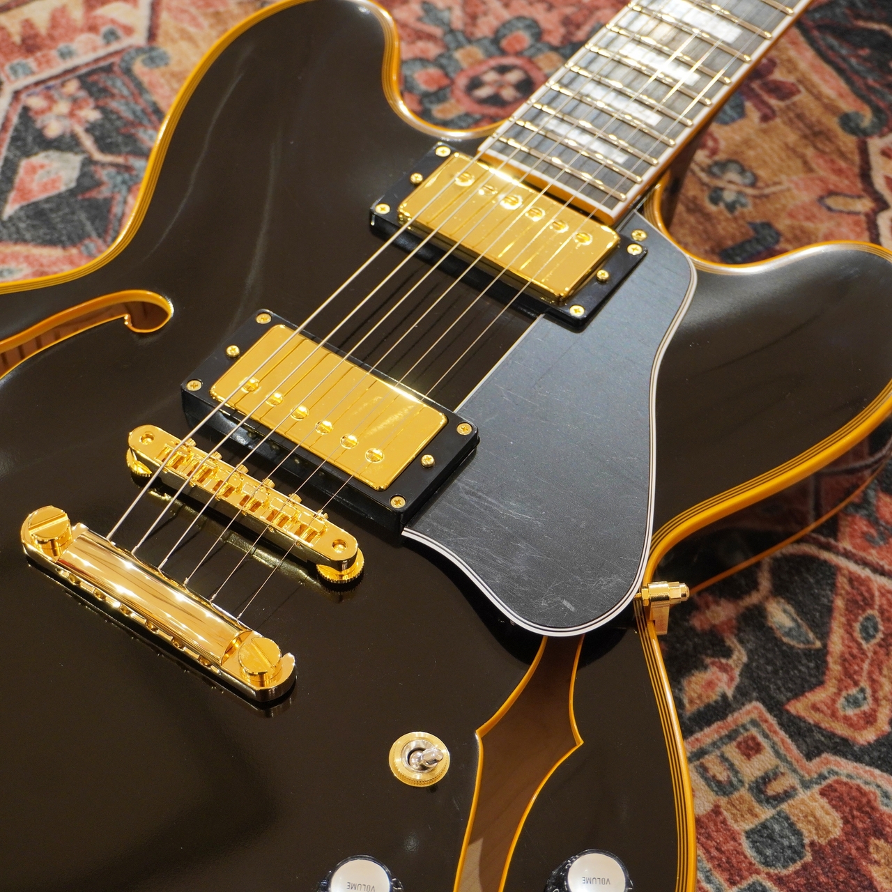 EDWARDS E-SA-CTM / Black 【セミアコ】（新品/送料無料）【楽器検索