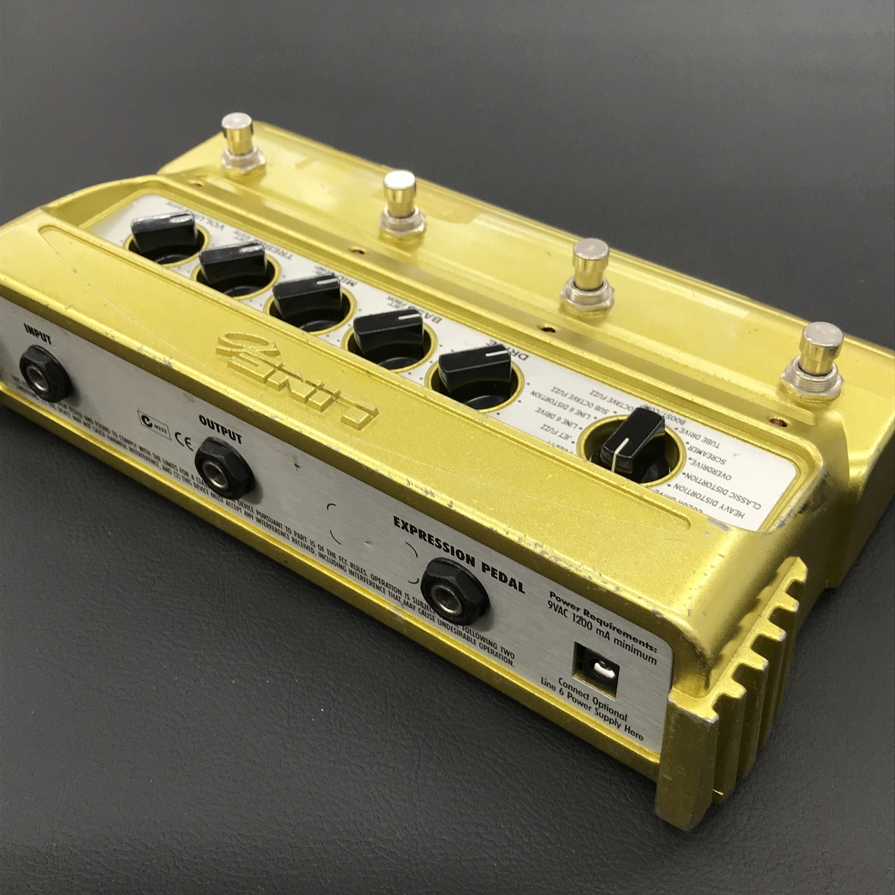 レア line6 dm4 distortion modeler LINE 6 DM4 Distortion Modeler（中古）【楽器検索デジマート】
