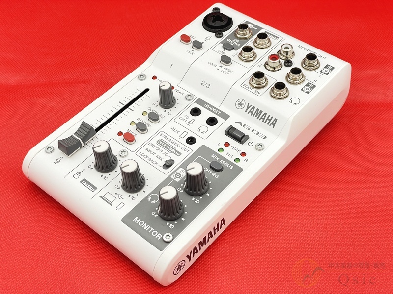YAMAHA ライブストリーミングミキサー AG03MK2 LSPK ホワイト YAMAHA