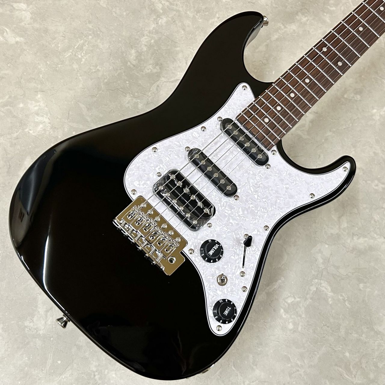 Bacchus GS-Mini BLK ストラトキャスター ミニエレキギター ユニバース 