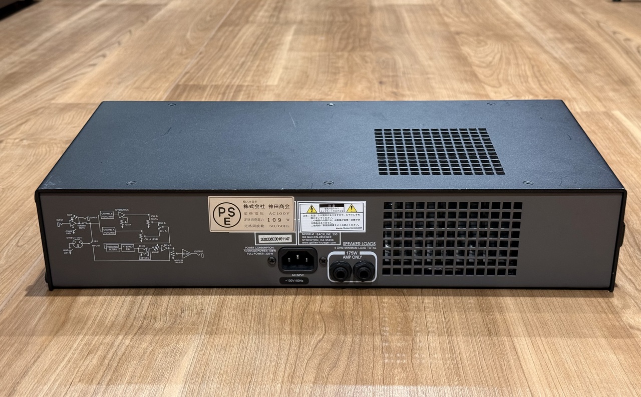 Y*u様 Gallien-Krueger BACKLINE350 ベースアンプヘ GALLIEN-KRUEGER Backline 350（中古）【楽器検索デジマート】