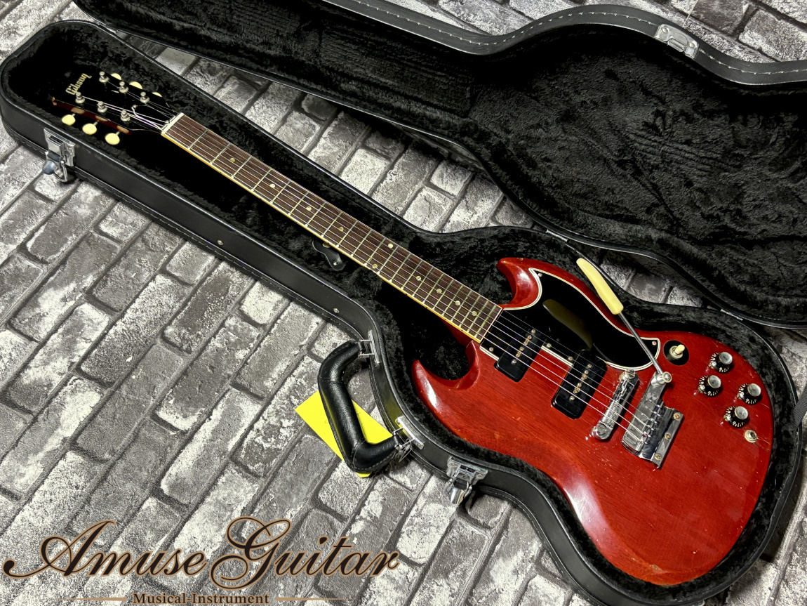 Gibson SG Special # Cherry 1965年製【Short Vibrola & Hi