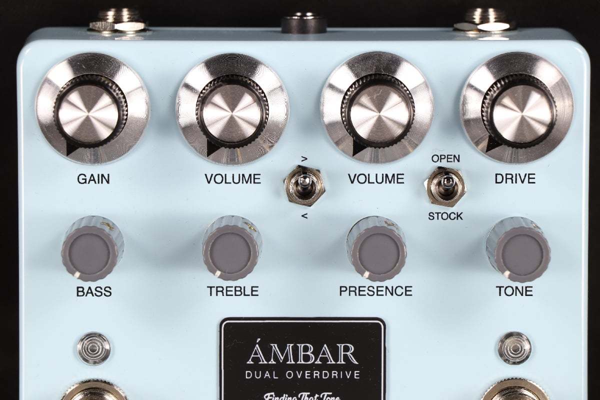 Finding That Tone AMBAR Sonic Blue Dual Overdrive オーバードライブ