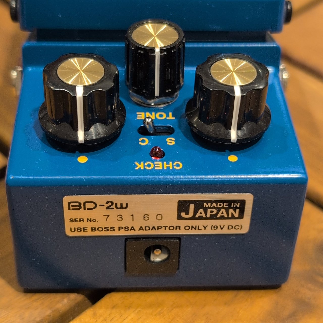 BOSS BD-2W (J) Blues Driver オーバードライブ エフェクター 銀ネジ