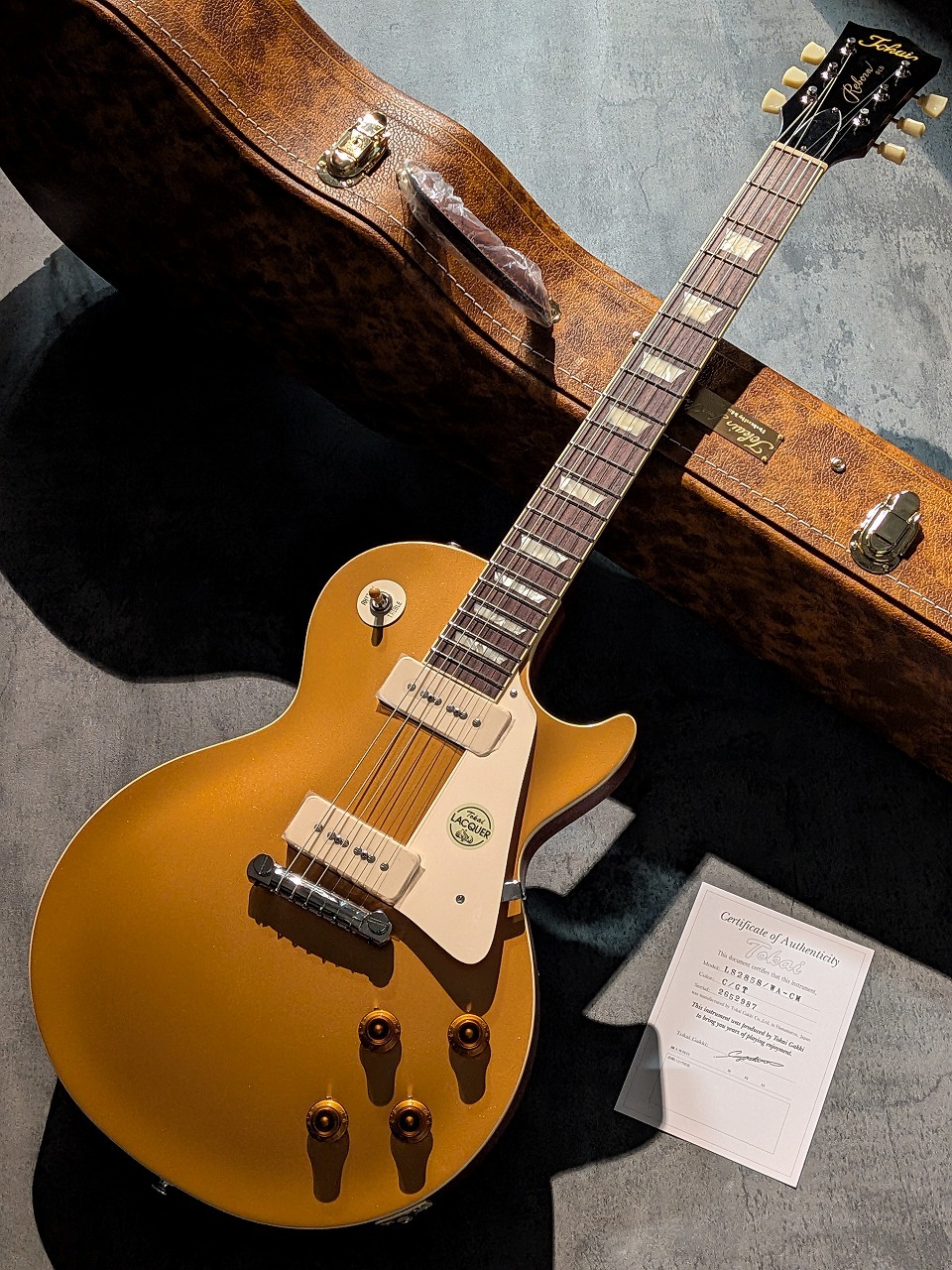 Tokai 【特注】LS285S/WA-CM ~Gold Top~ #052652987【4.05kg】【Reborn