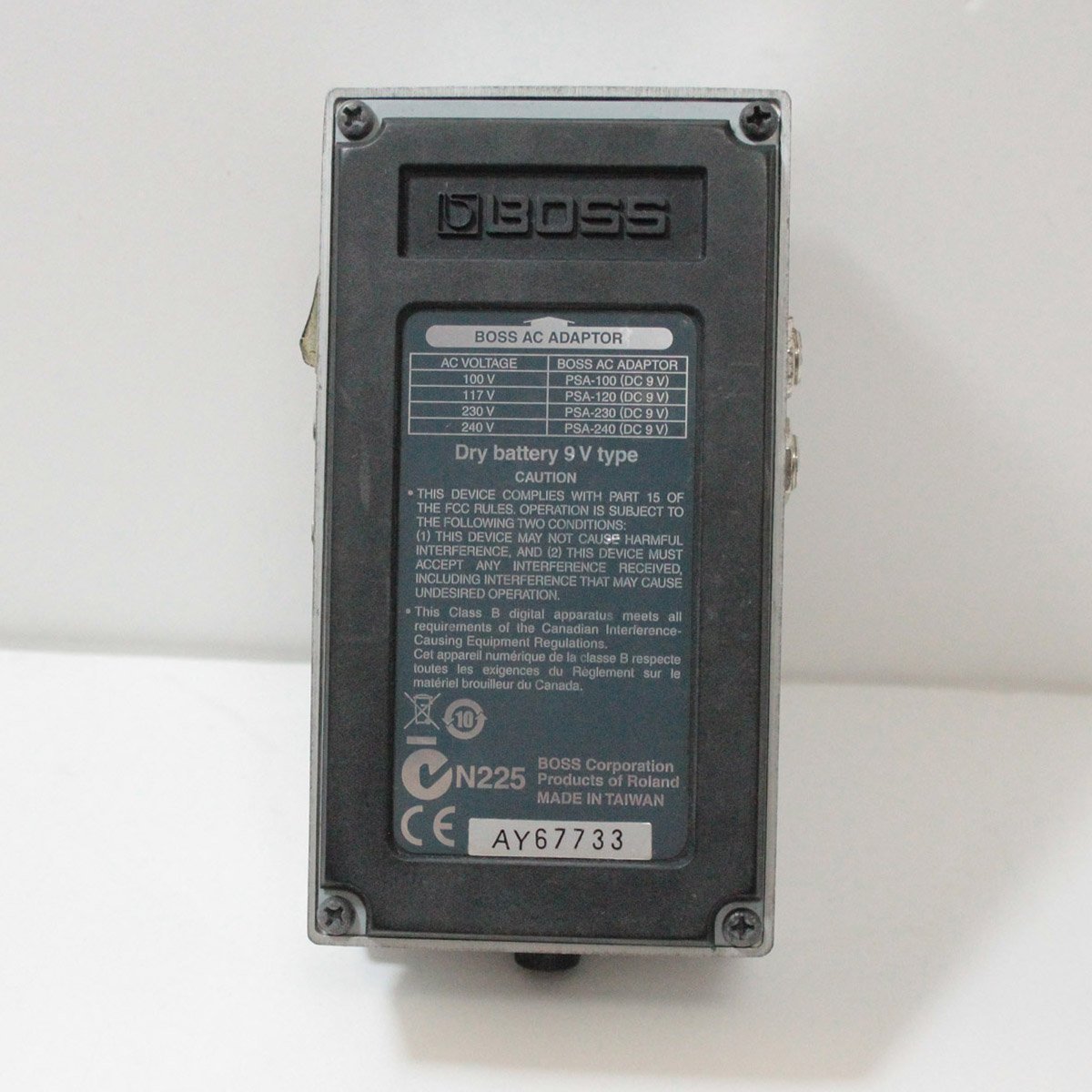 値下げしました　BOSS SYB-5 ベースシンセサイザー SYB-5 Bass Synthesizer（ベースシンセサイザー） │ BOSSマニア