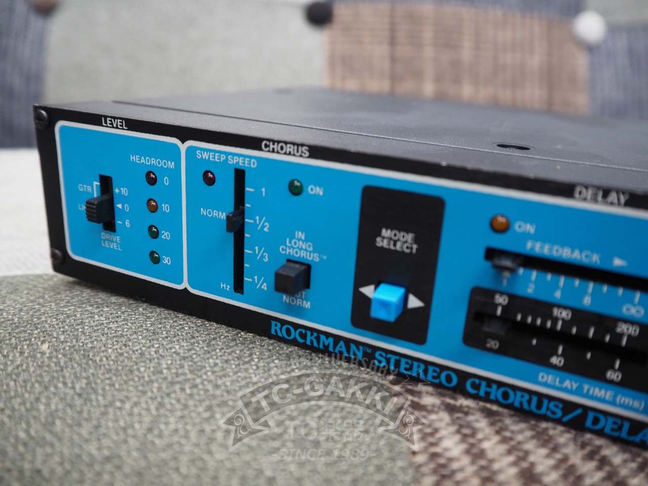 ギター ROCKMAN StereoChorus/Delay ROCKMAN Stereo Chorus/Delay Model 100A <ロックマン>｜平野