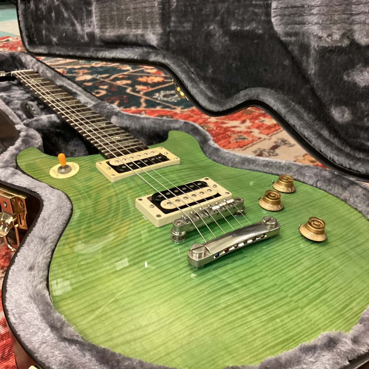 Epiphone Tak Matsumoto DC Standard Plus Top Aqua Blue（中古