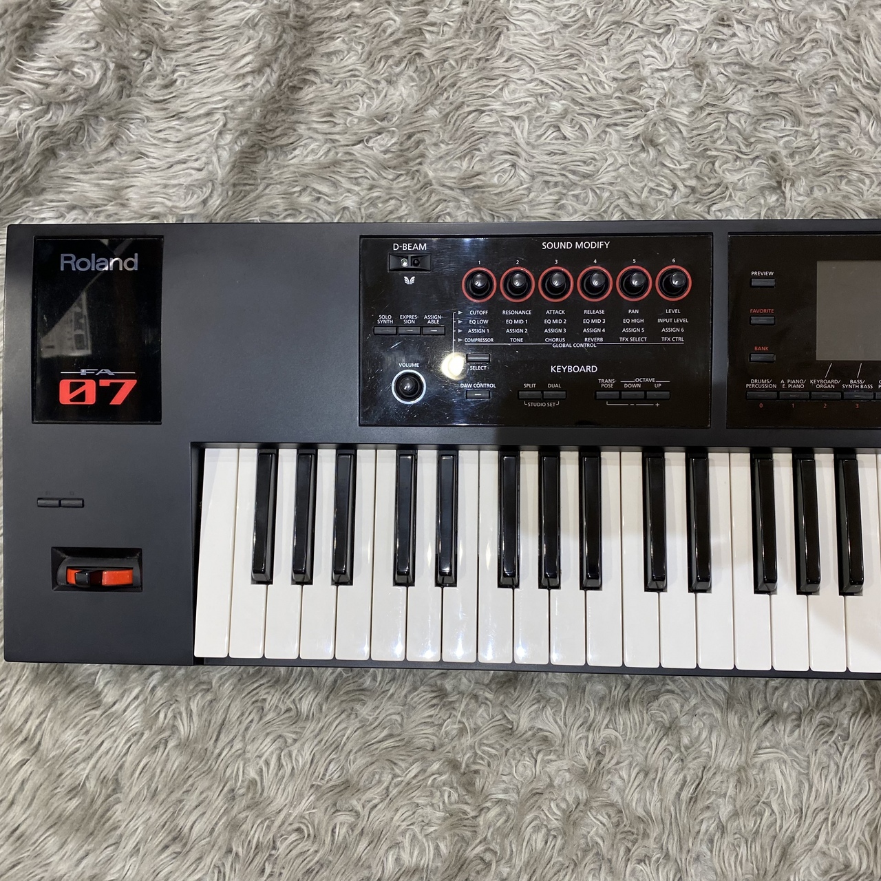 カード ヤフオク! Roland ローランド FA-07 76鍵 - 未使用 展示品