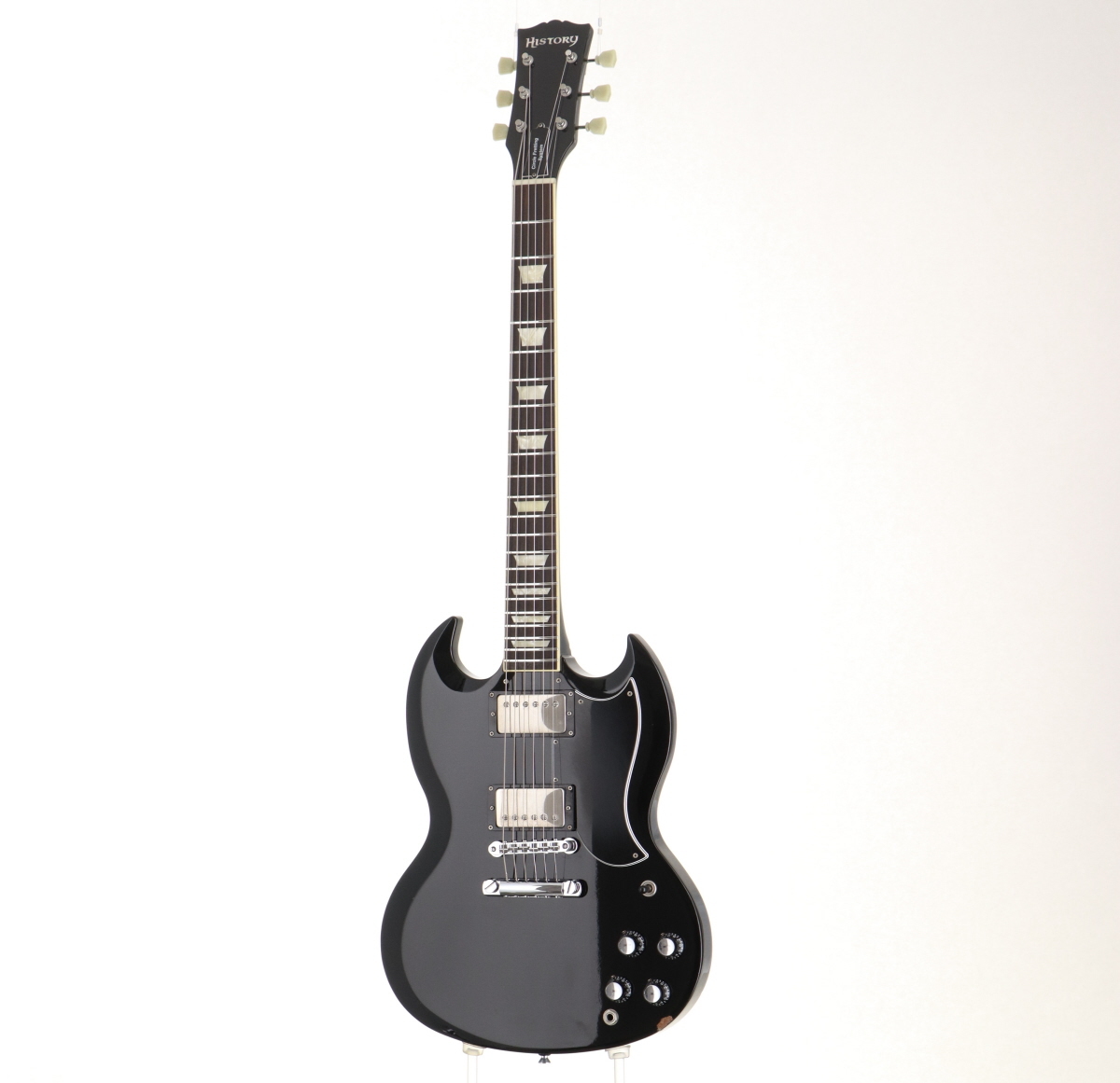 購入格安HISTORY ヒストリー エレキギター SGタイプ TH-SG HCH チェリーカラー ハードケース/保証書付き ∬ 66435-2 その他