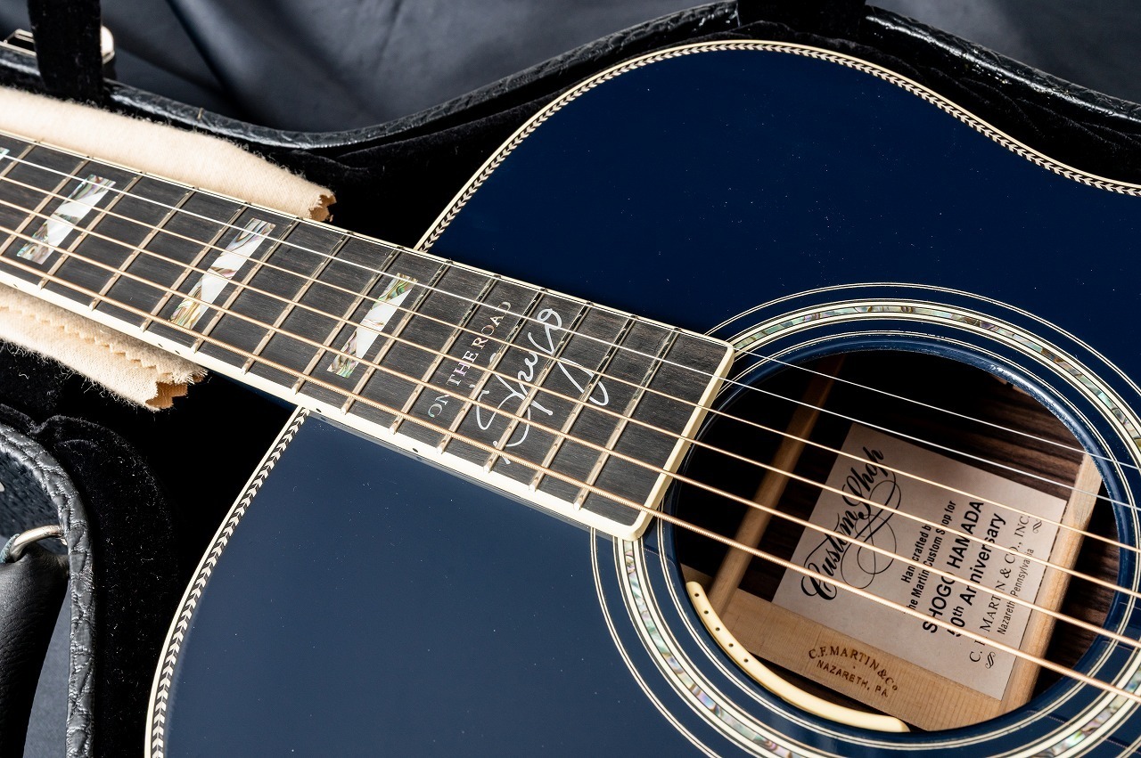 Martin Custom & Special Editions OM Style 28 SH NAVY BLUE（新品