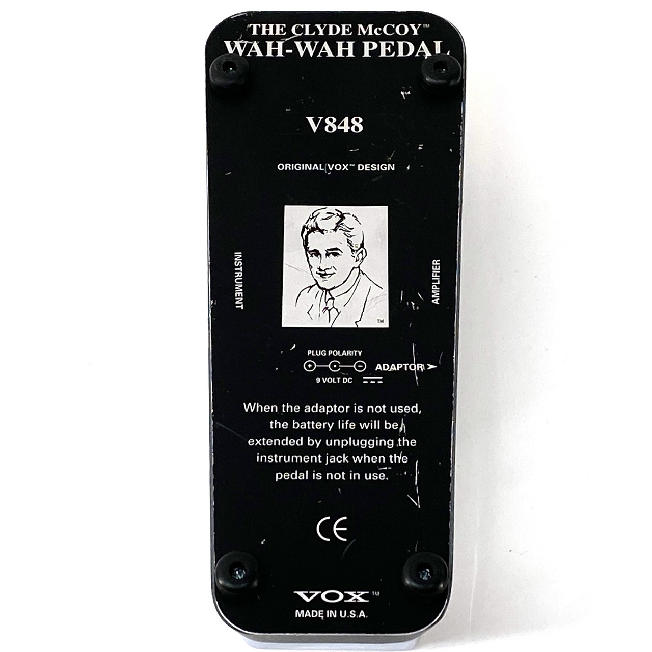 VOX V848 crydemccoyクライドマッコイ　ワウ　wah VOX V848 crydemccoyクライドマッコイ ワウ wah VOX V848 Clyde McCoy