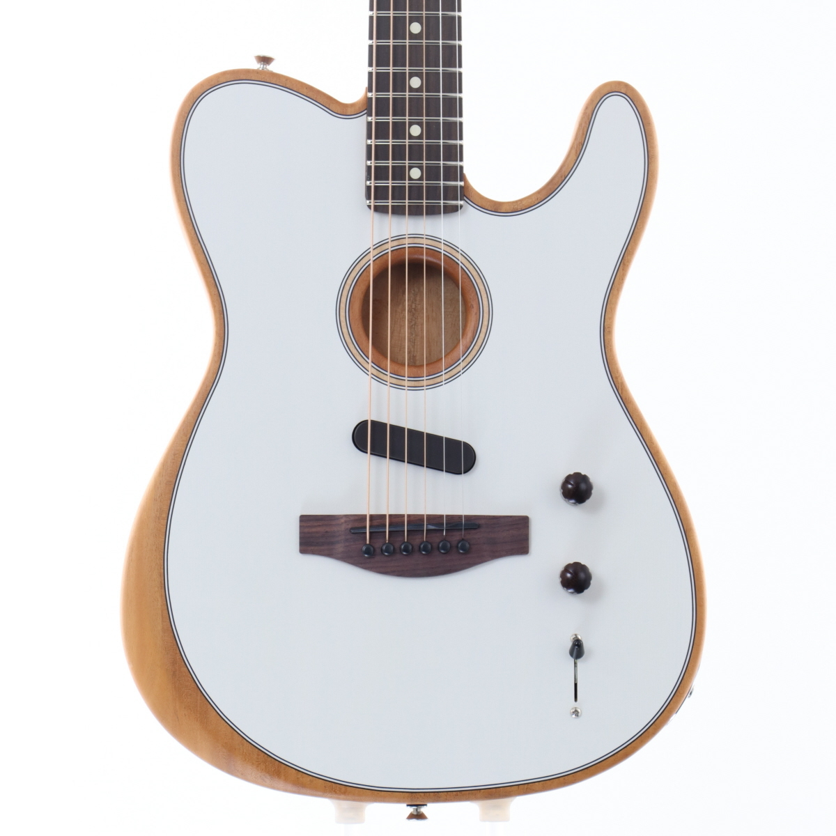 FENDER Acoustasonic Player Telecaster 中古 Fender Acoustasonic Player Telecaster Arctic White 【福岡店
