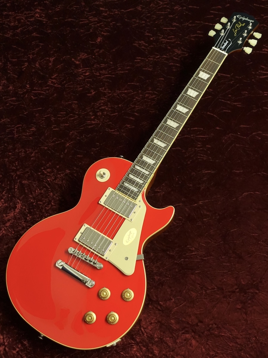 【今週中まで！】Epiphone Les Paul Standard Red Epiphone Les Paul Standard 50s Cardinal Red【大決算セール!】（新品