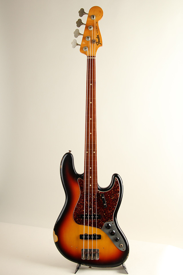 Fender Custom Shop 1964 Jazz Bass Relic 3TS Fretless Mod 2006