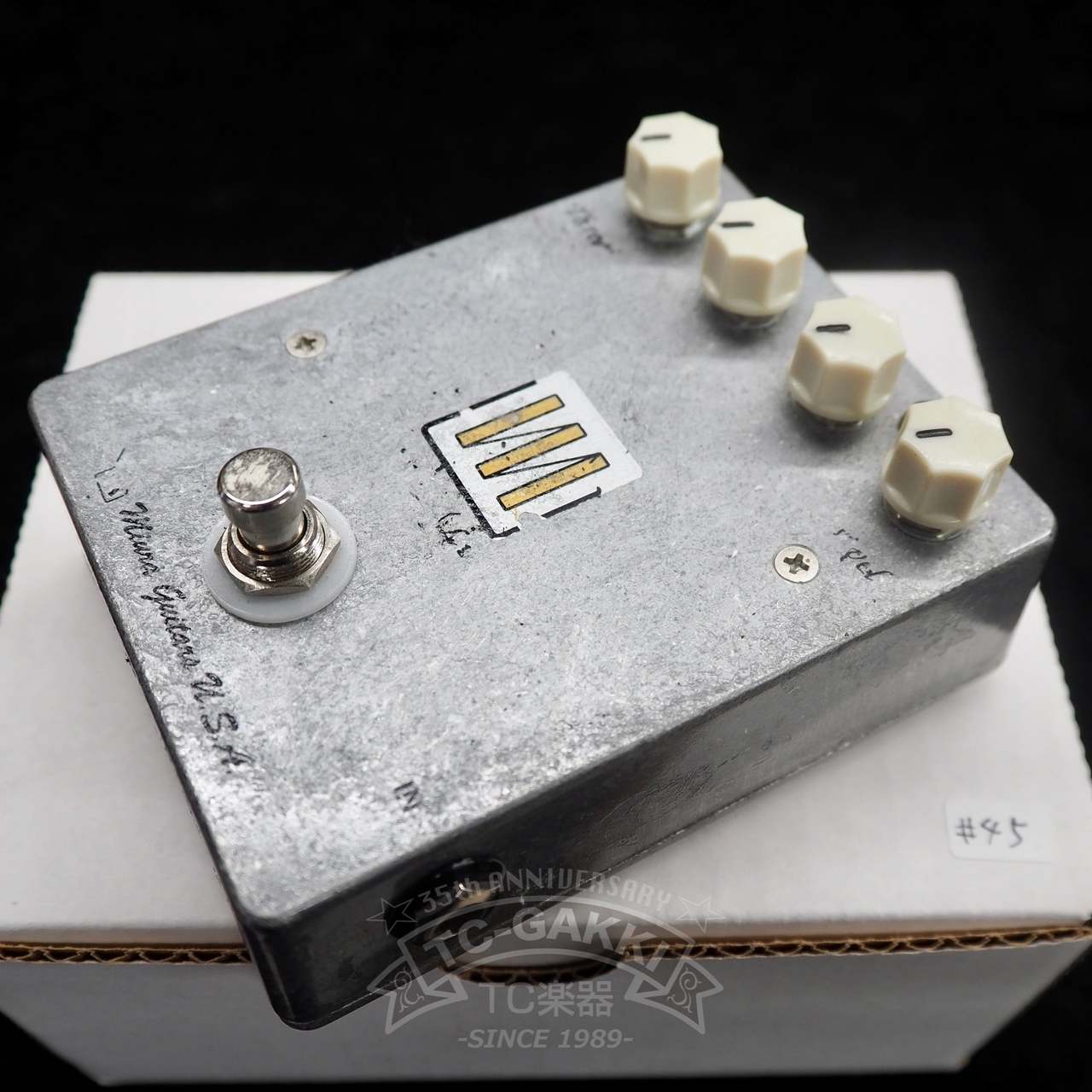 ベース Miura Guitars USA M2 Compressor Limitter Miura guitars M2 Compression / Limiter