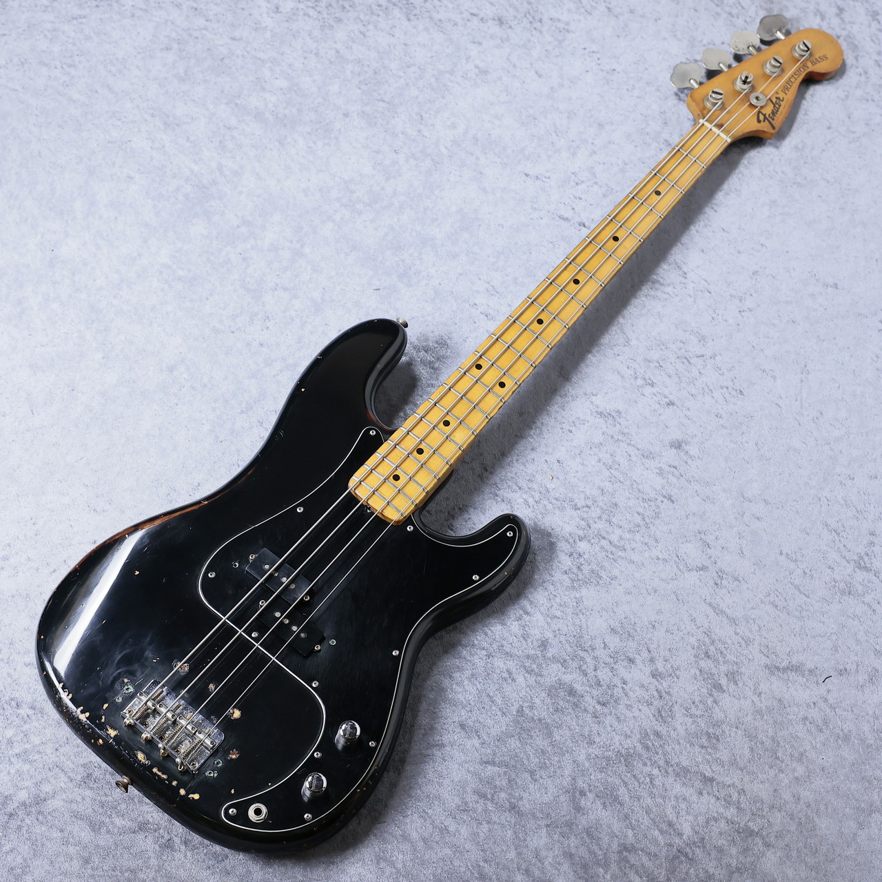 Fender 1975 Precision Bass - Black -【4.90kg】（ビンテージ）【楽器