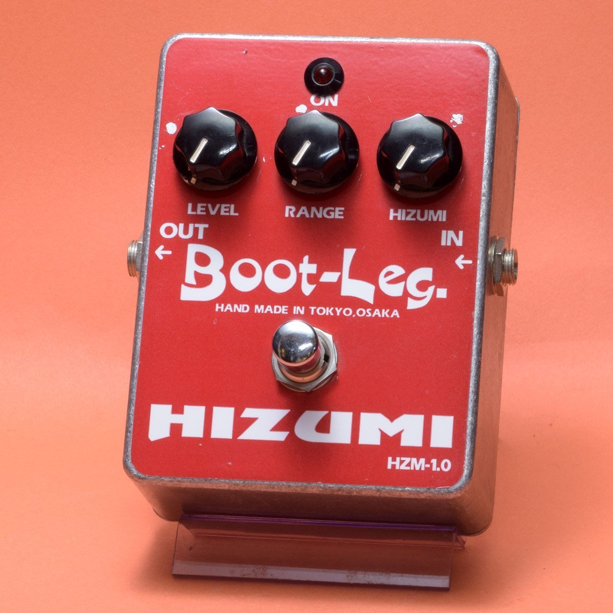 【希少】Hizumi Boot-Leg ギターエフェクター HZM1.0 美品&激レア】BOOTLEG HIZUMI HZM-1.0 ギターエフェクター Boot-Leg