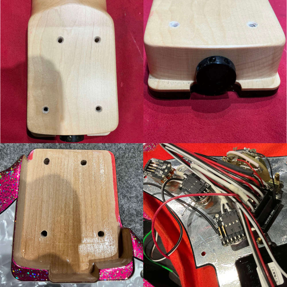 ESP 【中古】 エレキギター ESP SNAPPER-7 Ohmura Custom Twinkle Pink