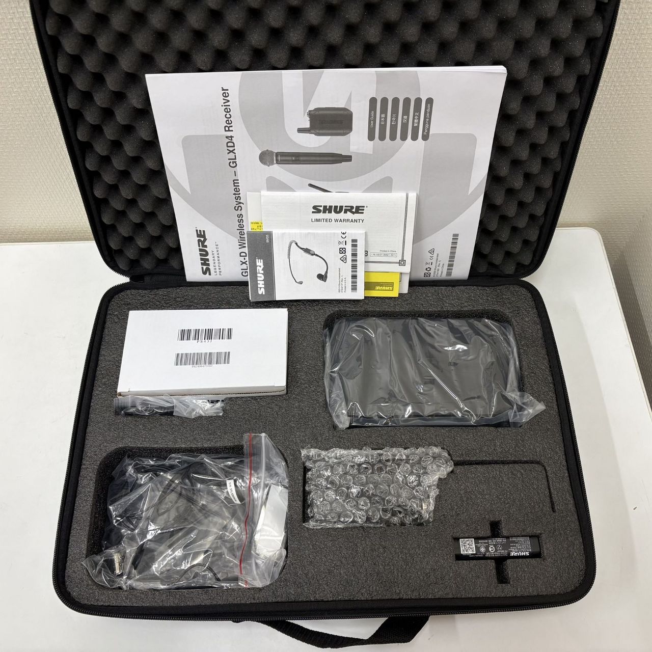 Shure GLXD14/SM35 ヘッドセットワイヤレスシステム【現物画像】（B級