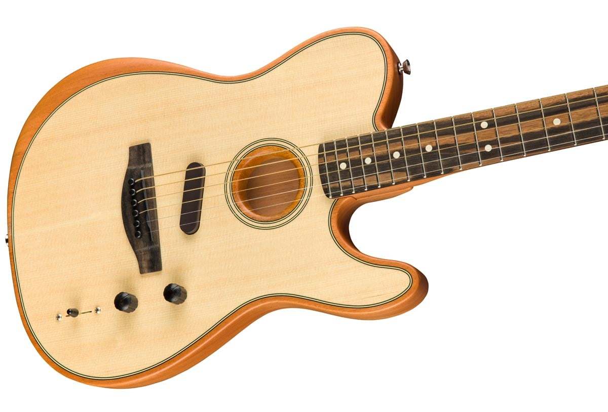 Fender AMERICAN ACOUSTASONIC TELECASTER Natural フェンダー