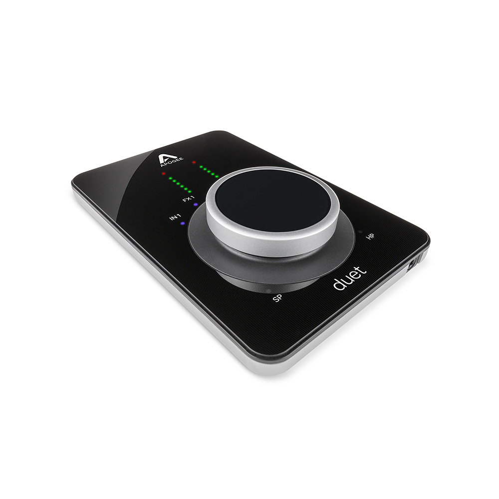 Apogee Duet オーディオ・インターフェイス Apogeeのコンパクトなのに超高品質オーディオインターフェイス
