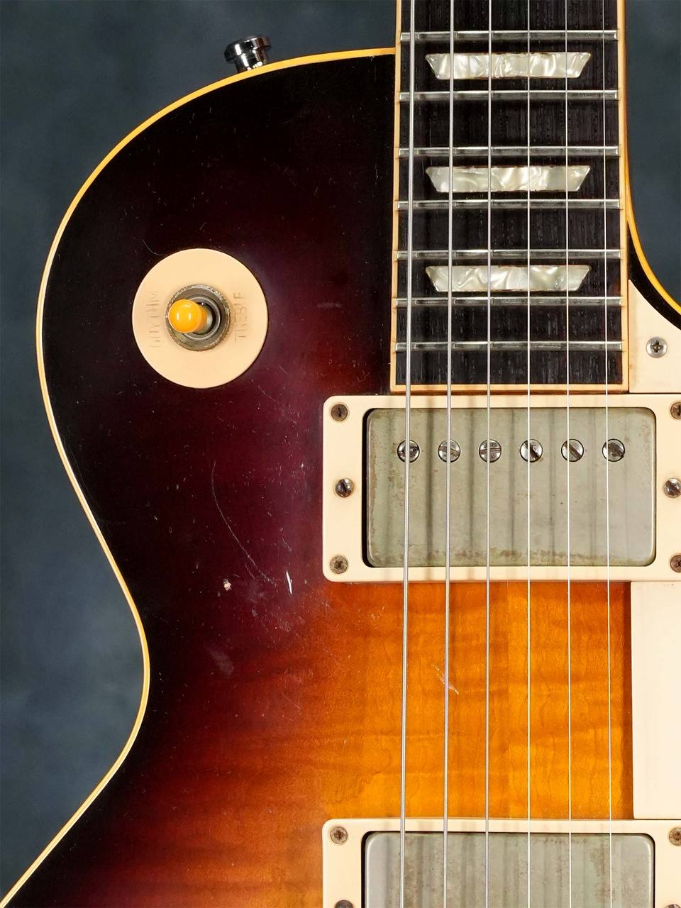 Gibson Custom Shop 1960 Les Paul Flametop Reissue Heritage Dark