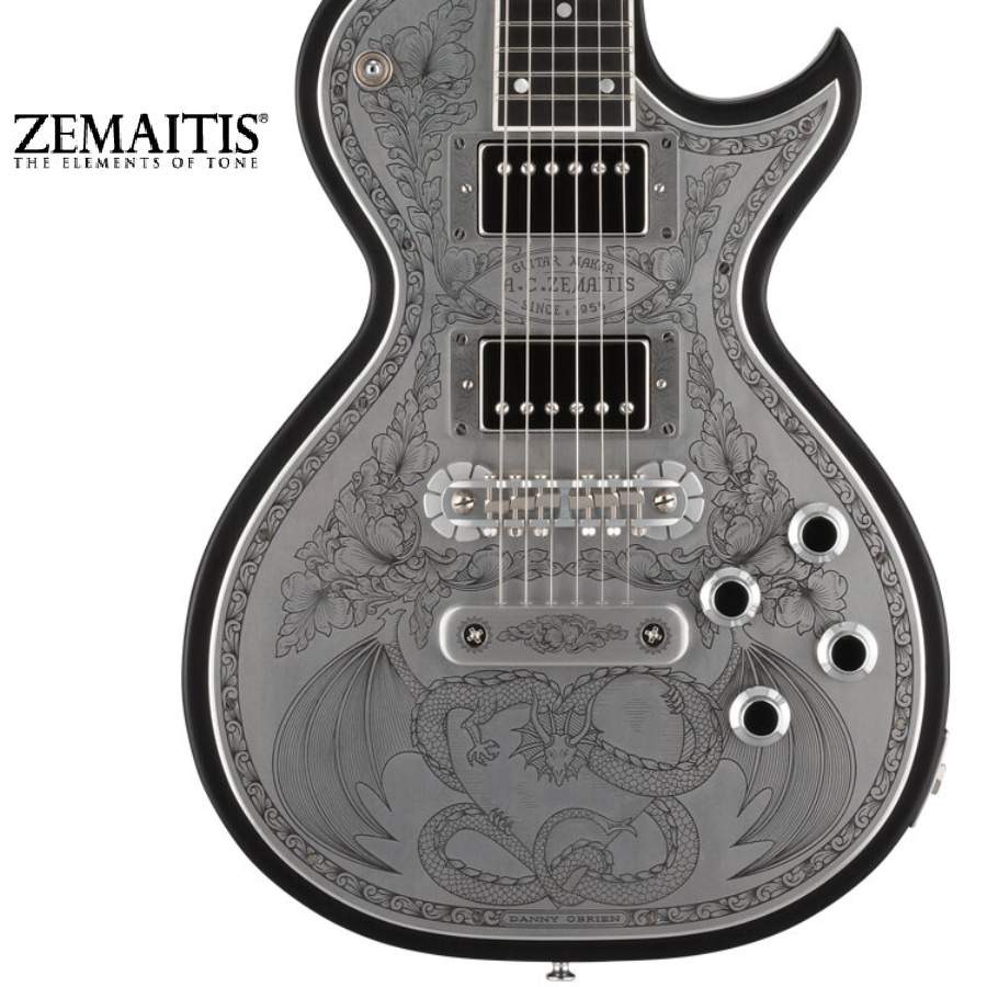 ギター Zemaitis L FRONT MFG-AC-24 A&E Black MFG-AC-24 – Zemaitis Guitar Company