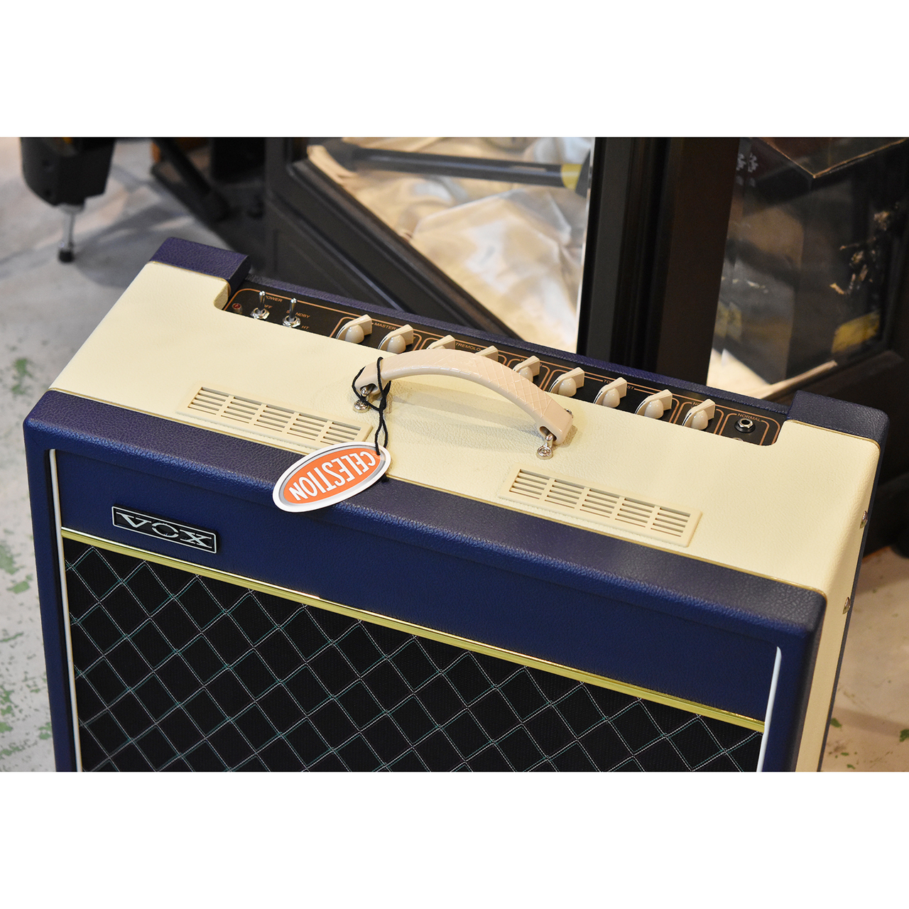 VOX AC15C1 Two Tone Blue & Cream（新品）【楽器検索デジマート】
