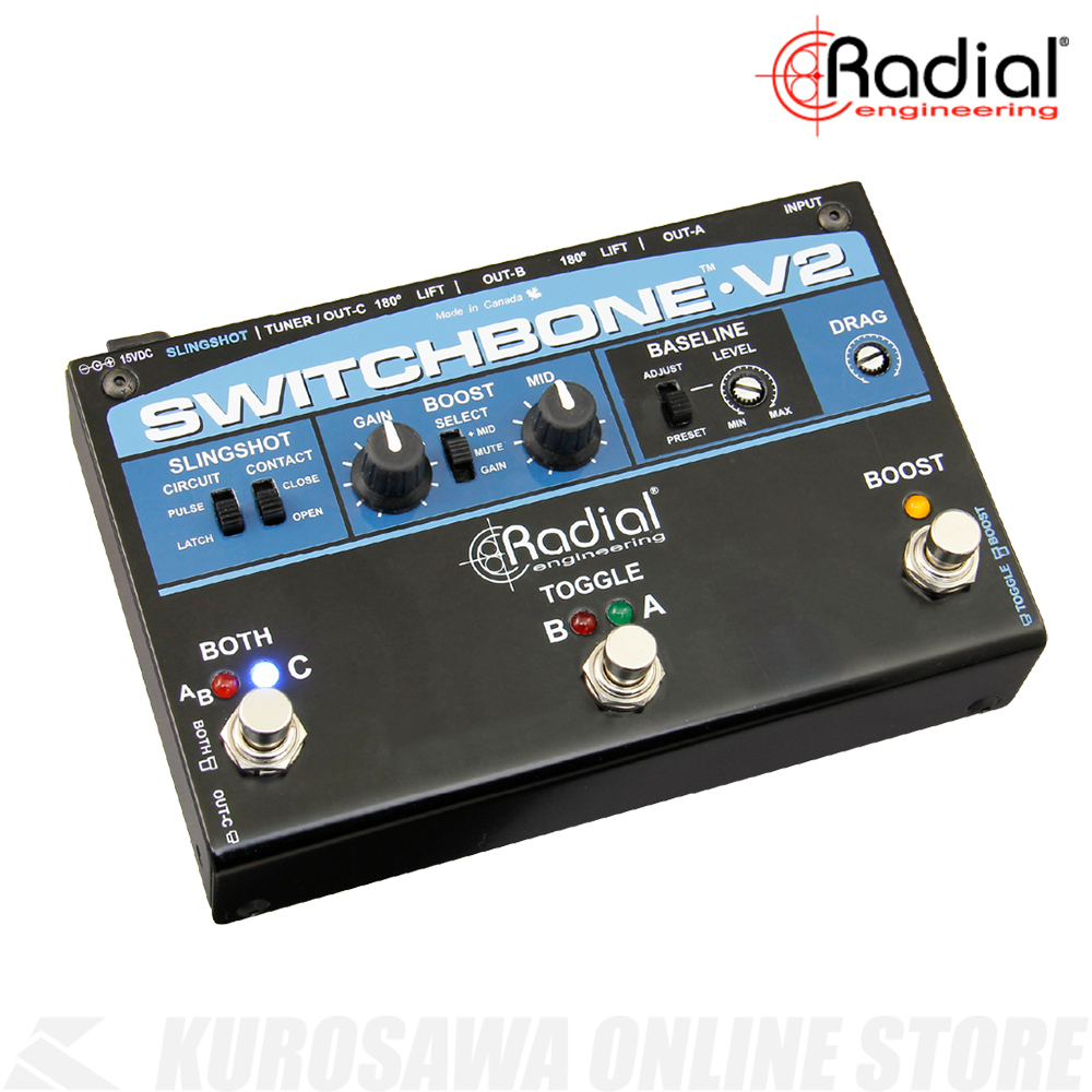 Radial Switchbone-V2 [アンプスイッチャー& ブースター]（新品）【楽器検索デジマート】