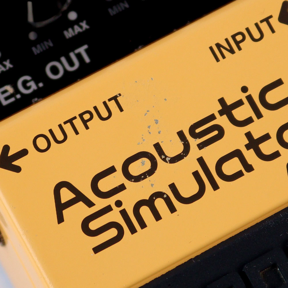 BOSS 【中古】 アコースティックシミュレーター エフェクター BOSS AC-2 Acoustic Simulator ギターエフェクター （中古/送料無料）【楽器検索デジマート】