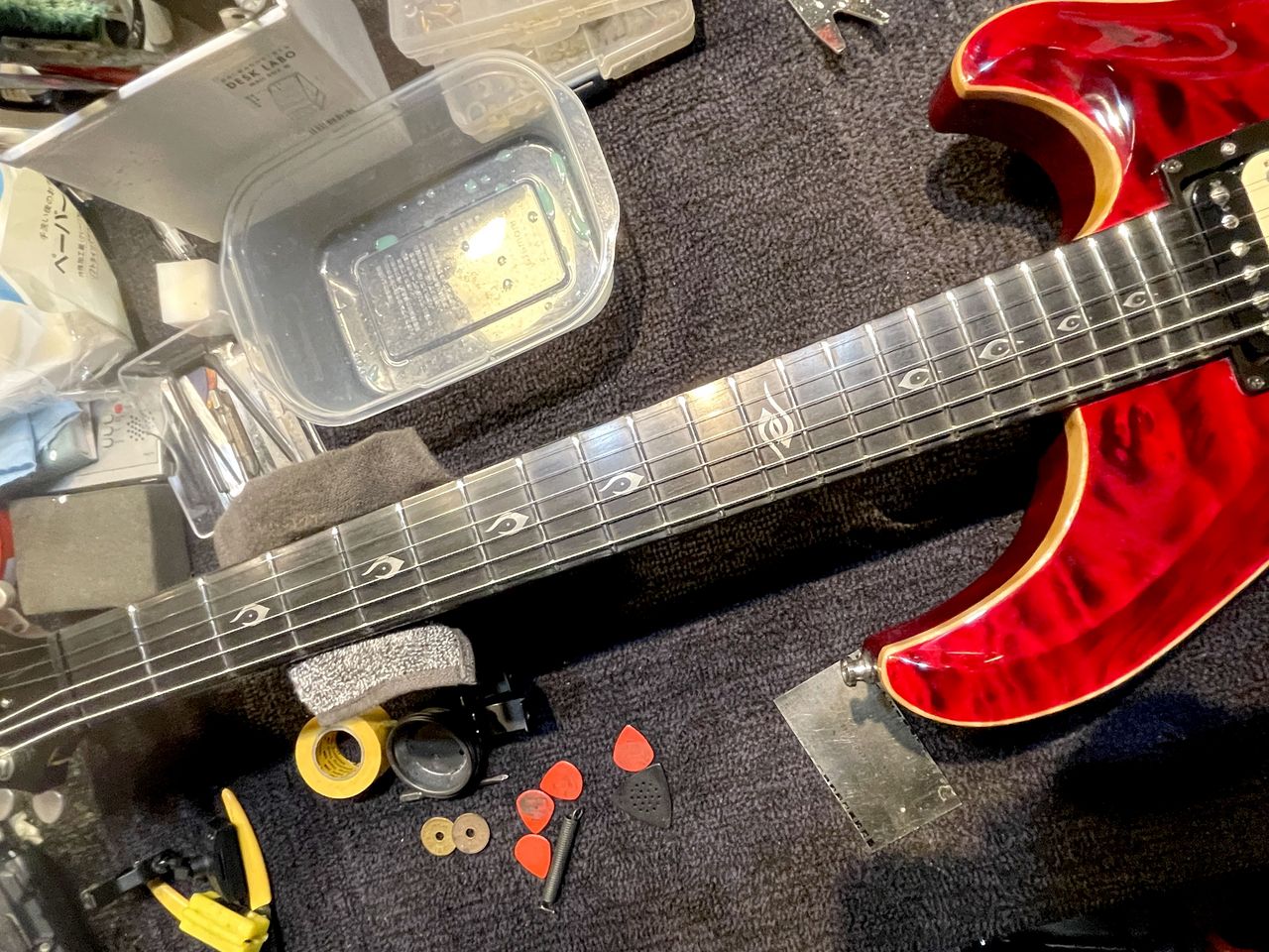 k*a様 DEAN HardTail USA ギター DEAN USA Hardtail Quilt Maple Top Dark Cherry（中古）【楽器検索