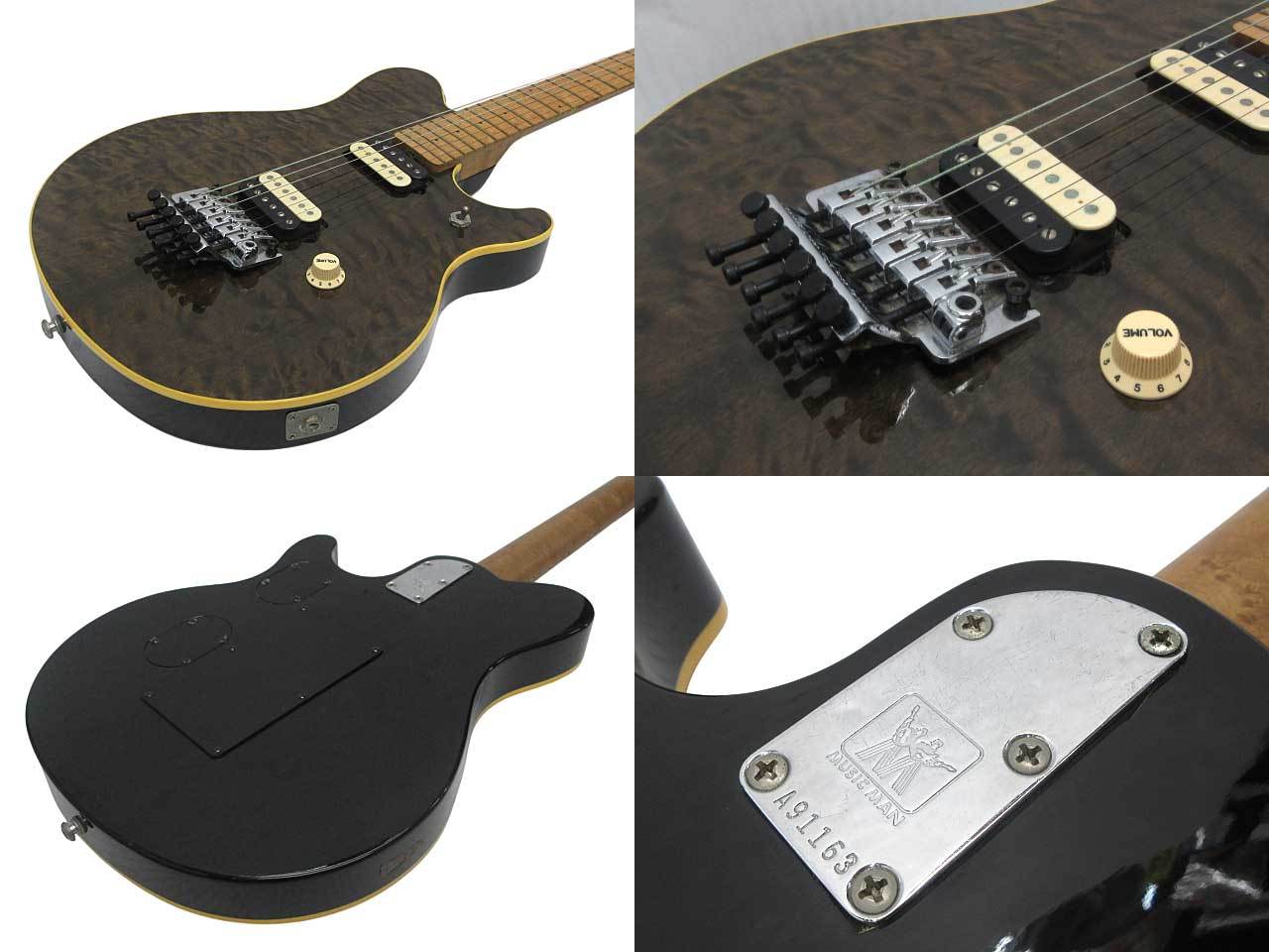 MUSIC MAN AXIS EX / Translucent Black / 1996年製【鹿児島店】（中古