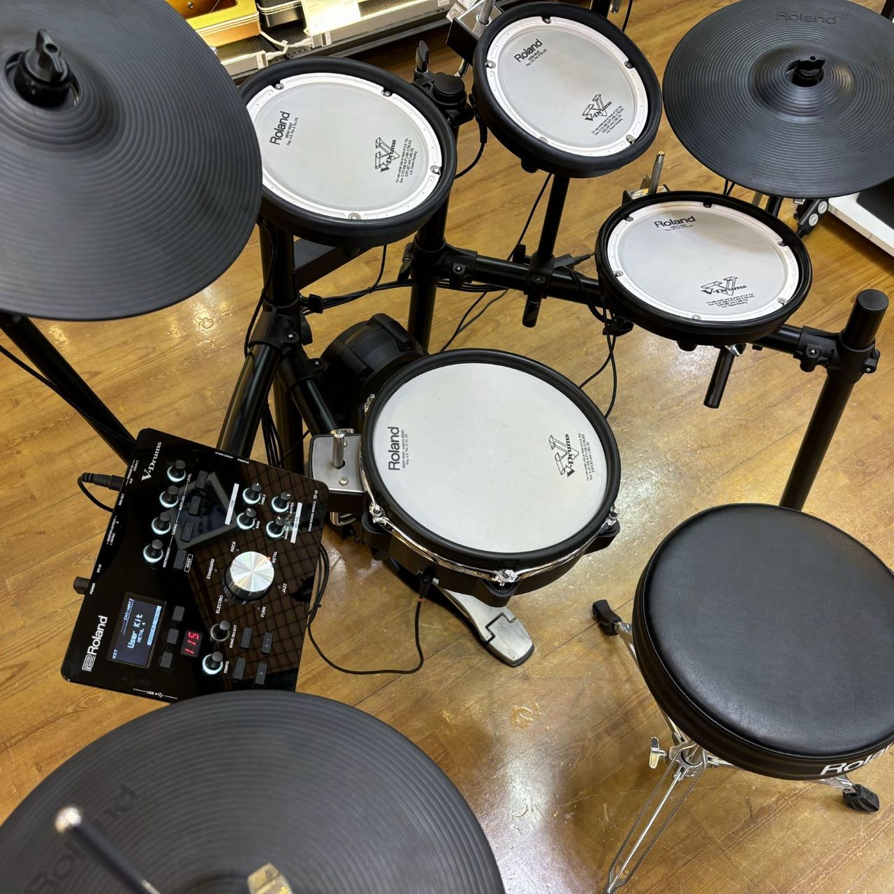 美品  Roland  TD-1  音源 モジュール  本体のみ Roland TD-1 ローランドV-Drums 音源モジュール