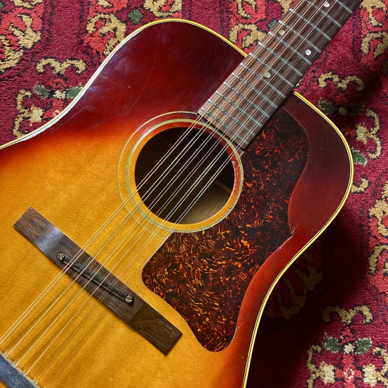 Gibson B45-12 1967 Brown Sunburst（ビンテージ）【楽器検索デジマート】
