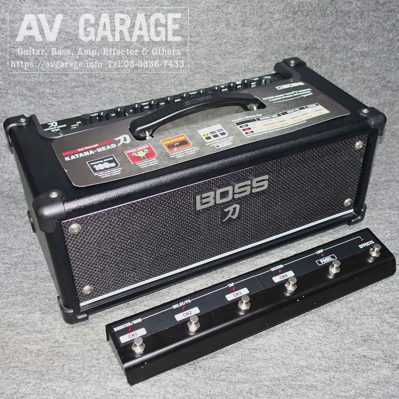 BOSS KATANA-HEAD + GA-FC Foot Controller（中古）【楽器検索デジマート】