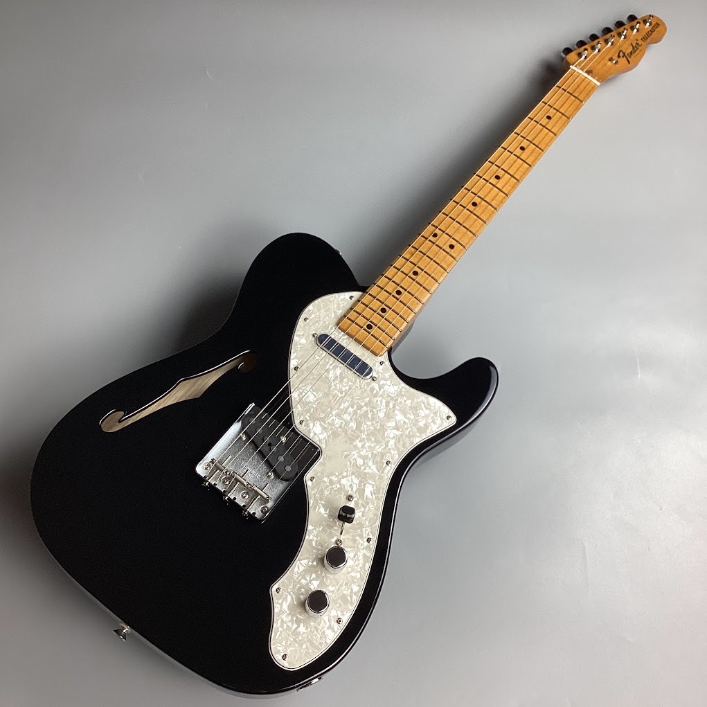 Fender Vintera II '60s Telecaster Thinline Black 【現物画像