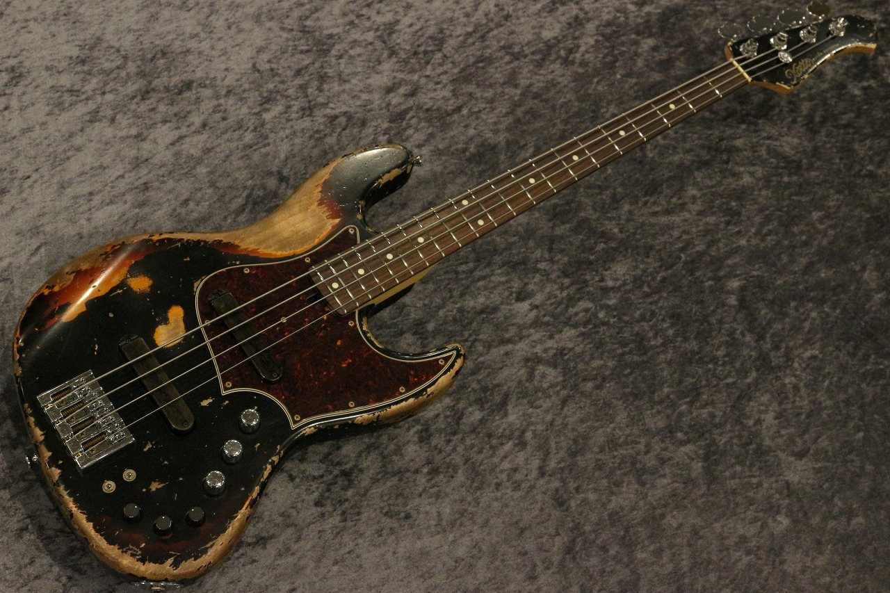 ベース Xotic Custom Xotic Custom Order XJ-1T 4st MH Super Heavy Aged / Black