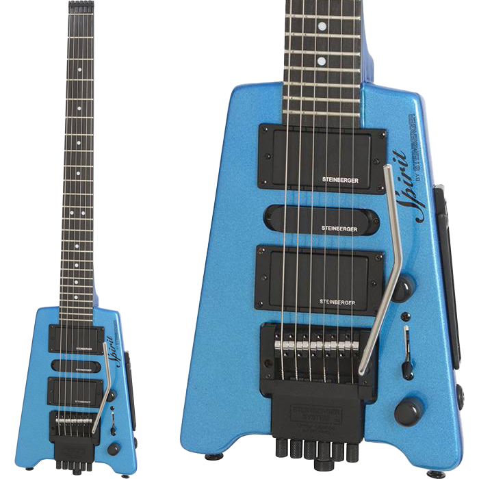 Spirit エレキギター 青 和歌山県岩出市より、Infinite Trad Fullsize ST AQUA BLUE