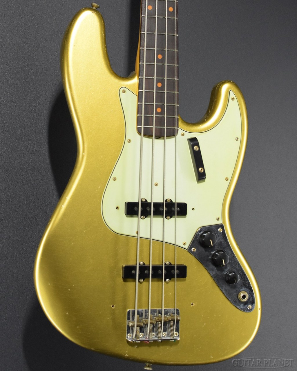 Fender Custom Shop 1963 Jazz Bass Journeyman Relic -Aged Aztec