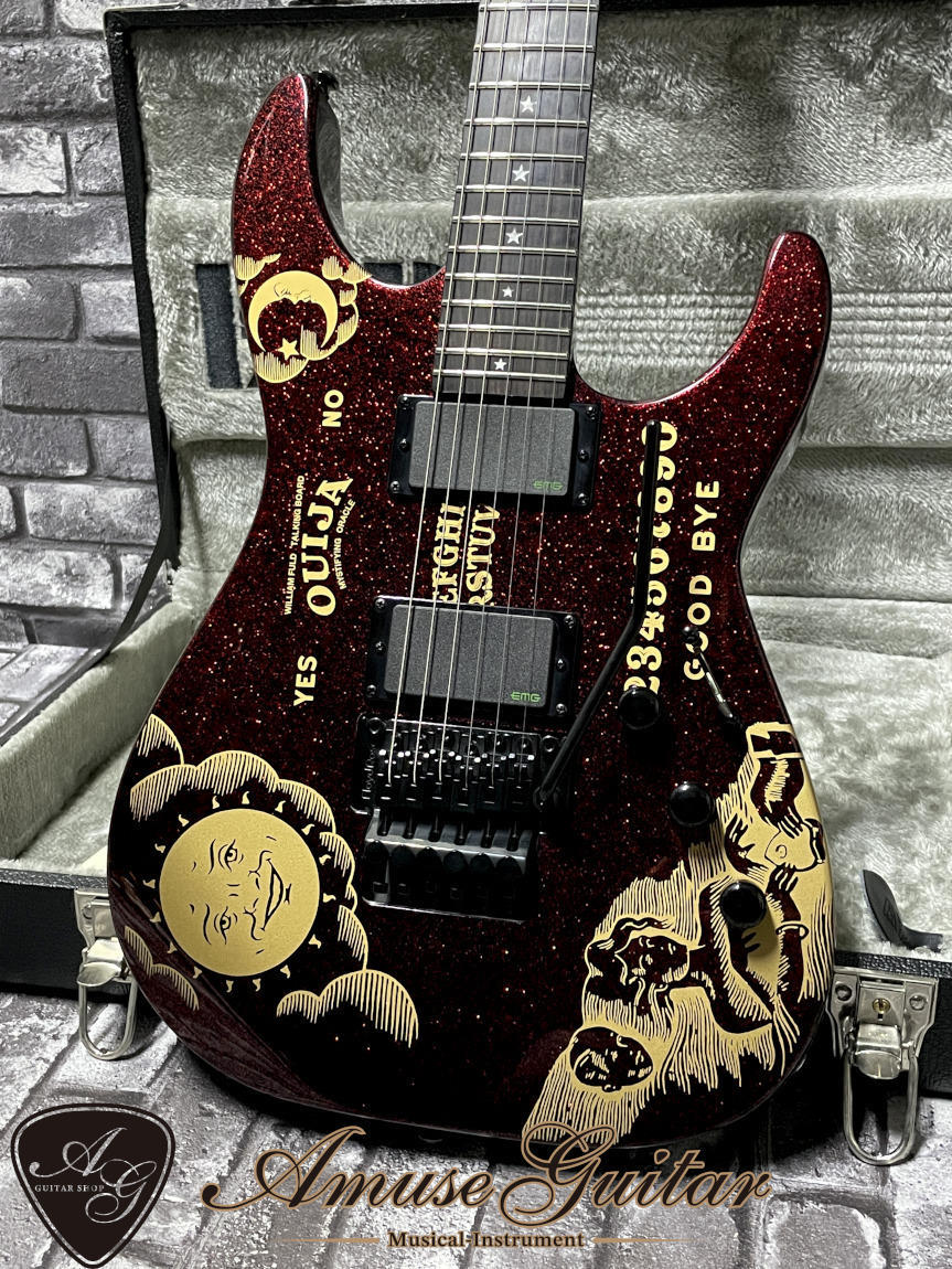 LTD KH SPARKLE OUIJA LIMITED EDITION # Red Sparkle 2019年製【KIRK HAMMETT  MODEL】Limited of 500 piece （中古）【楽器検索デジマート】